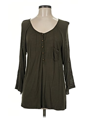 Eight Sixty Long Sleeve Henley (view 1)