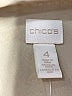 Chico's Ivory Long Sleeve Blouse Size XXL (4) - photo 7