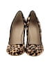 J.Crew Collection Animal Print Brown Heels Size 8 - photo 2
