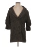 BB Dakota 100% Polyester Tweed Brown Coat Size S - photo 1
