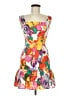 TCEC Tropical Orange Cocktail Dress Size M (estimated) - photo 1