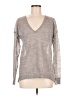 J Brand Metallic Gray Pullover Sweater Size M - photo 1