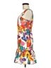 TCEC Tropical Orange Cocktail Dress Size M (estimated) - photo 5