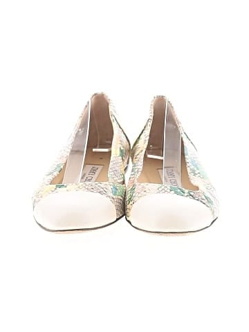 Jimmy Choo Embossed Flats (view 2)