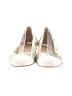 Jimmy Choo Print Ivory Embossed Flats Size EU 38 1/2 - photo 2