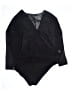 ELOQUII 100% Polyester Black Bodysuit Size 14 Plus - photo 1