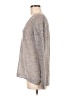 J Brand Metallic Gray Pullover Sweater Size M - photo 5