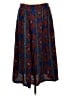 Assorted Brands 100% Rayon Paisley Blue Casual Skirt Size 18 - photo 1