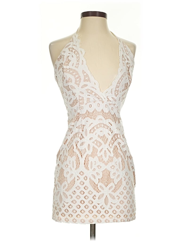 Pre-owned Tobi Cocktail Dress In White