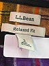 L.L.Bean 100% Cotton Plaid Purple Cardigan Size S - photo 7