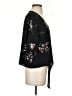 Lush Black 3/4 Sleeve Blouse Size S - photo 4