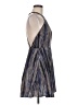 Ecote 100% Polyester Metallic Blue Cocktail Dress Size 6 - photo 4