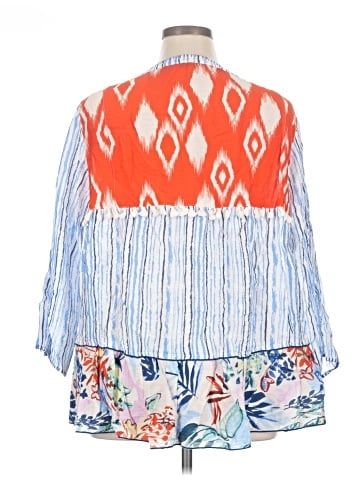 John Mark 3/4 Sleeve Blouse (view 2)
