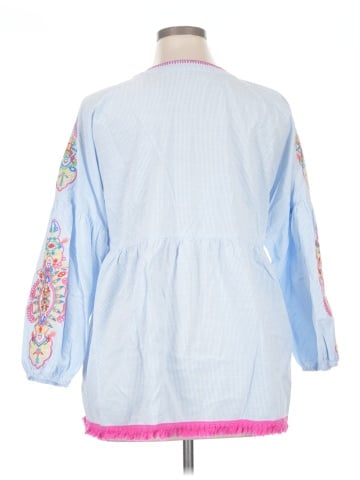 Calessa 3/4 Sleeve Blouse (view 2)