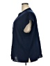 ELOQUII Blue Short Sleeve Blouse Size 22 Plus - photo 5