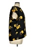 Daniel Rainn 100% Polyester Floral Black Short Sleeve Blouse Size XL - photo 4