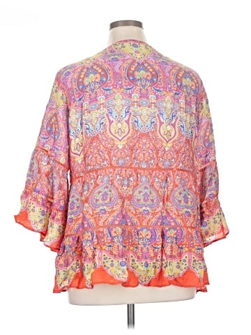 John Mark 3/4 Sleeve Blouse (view 2)
