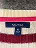 Nautica Color Block White Turtleneck Sweater Size XS - photo 7