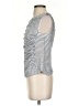 Deletta Gray Sleeveless Blouse Size S - photo 5