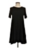 BCBGeneration Solid Black Casual Dress Size S - photo 1