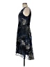 DKNY 100% Polyester Blue Cocktail Dress Size 8 - photo 5