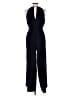 Donna Ricco Solid Black Jumpsuit Size 6 - photo 2