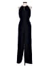 Donna Ricco Solid Black Jumpsuit Size 6 - photo 1