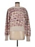 LoveShackFancy Floral Ivory Pullover Sweater Size L - photo 1