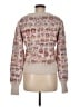 LoveShackFancy Floral Ivory Pullover Sweater Size L - photo 2
