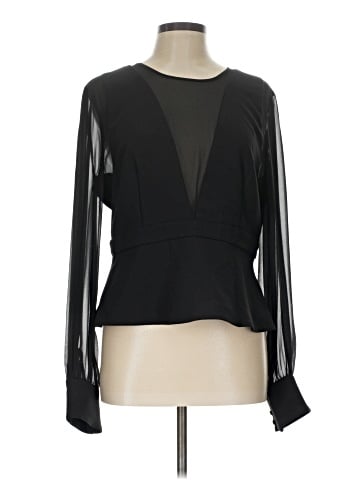 BCBGMAXAZRIA Long Sleeve Blouse (view 1)