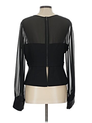 BCBGMAXAZRIA Long Sleeve Blouse (view 2)