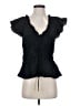 J.Crew Black Short Sleeve Blouse Size S - photo 1