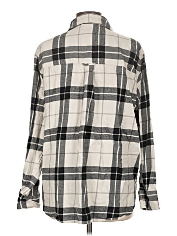 American Eagle Outfitters Long Sleeve Button-Down Shirt (view 2)