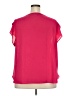 Roz & Ali 100% Polyester Pink Short Sleeve Blouse Size 3X - photo 2