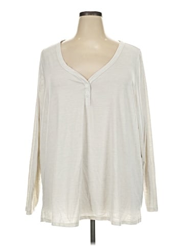 Torrid Long Sleeve Henley (view 1)