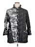 Ali Miles Chevron-herringbone Gray Coat Size XL - photo 1