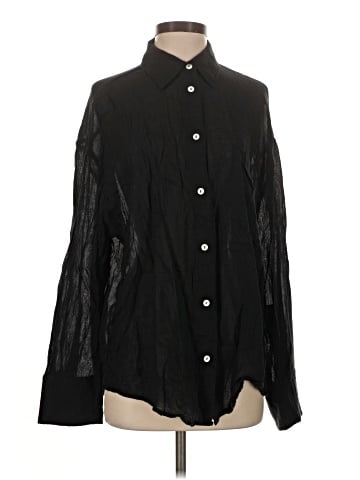 Zara Long Sleeve Button-Down Shirt (view 1)