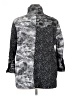 Ali Miles Chevron-herringbone Gray Coat Size XL - photo 2