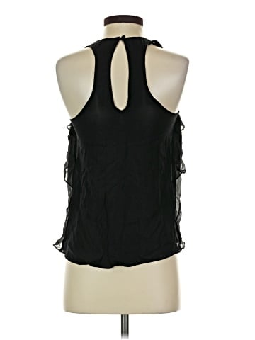 Haute Hippie Sleeveless Silk Top (view 2)
