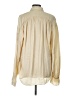 FRAME 100% Silk Solid Ivory Long Sleeve Silk Top Size L (estimated) - photo 2