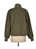 C&C California 100% Polyester Green Pullover Sweater Size L - photo 2