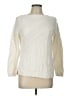 Talbots 100% Cotton Ivory Pullover Sweater Size Lg Petite - photo 1