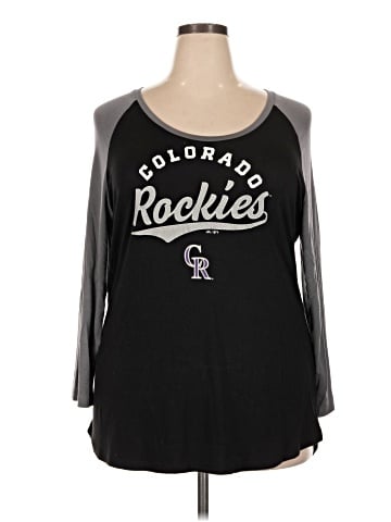 Majestic 3/4 Sleeve T-Shirt (view 1)