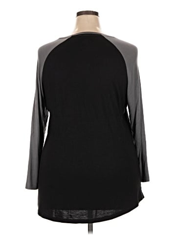 Majestic 3/4 Sleeve T-Shirt (view 2)