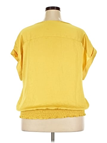 Alfani Short Sleeve Blouse (view 2)