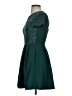 Alya Argyle Teal Cocktail Dress Size XS - photo 5