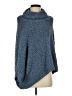 Hippie Rose Blue Poncho Size S - photo 1