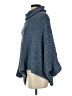 Hippie Rose Blue Poncho Size S - photo 5