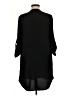 Lush Solid Black Casual Dress Size M - photo 2