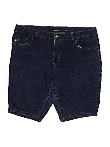 Attention Denim Shorts (view 1)